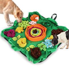 Tapis de reniflement Vextronic pour chien grande taille 25x25 etodorat actif.