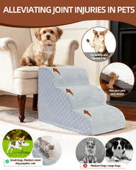 Vfrog rampe pour chien hauteur 17 pouces idéale pour les chiens âgés.