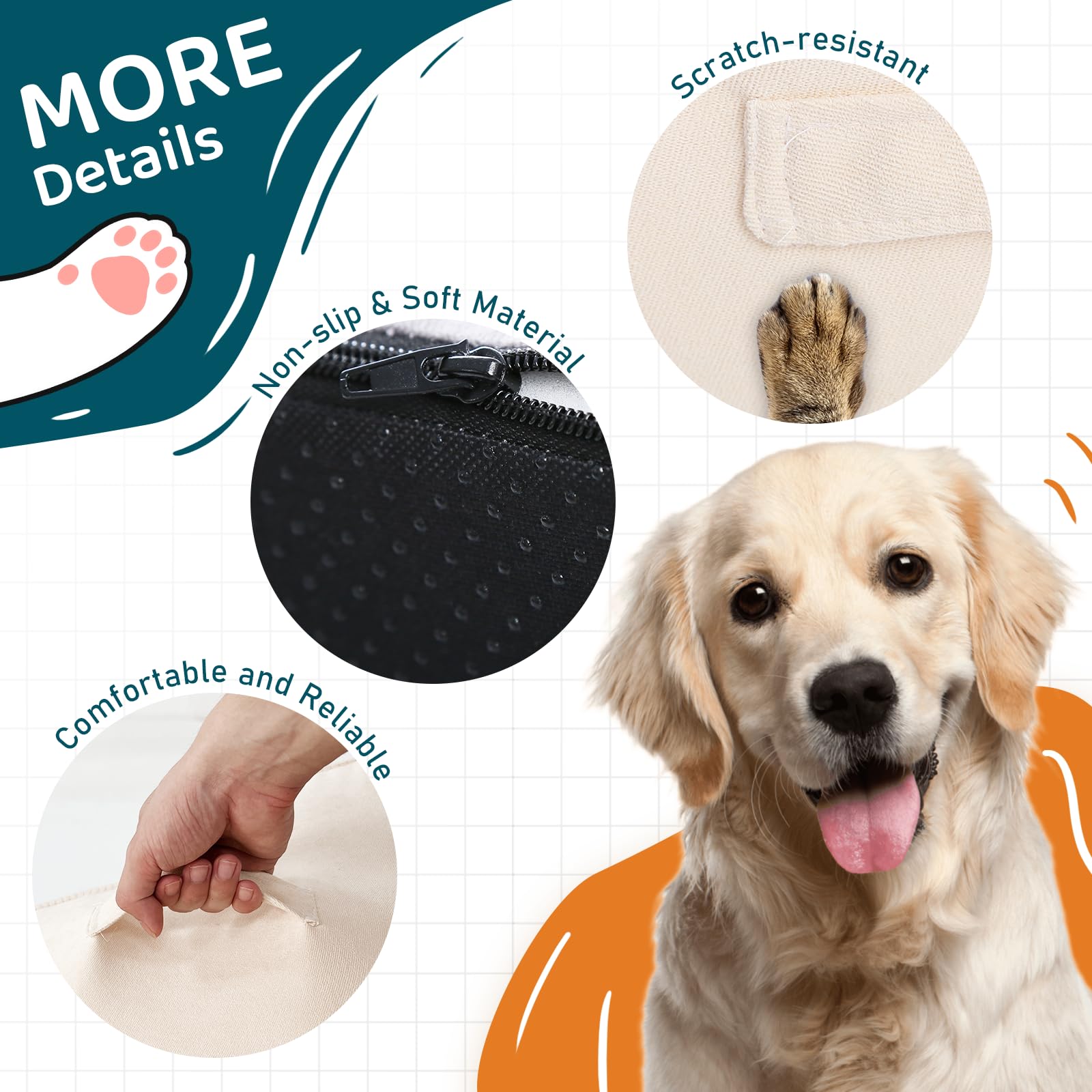 Vhaso marches inclinées, aide les chiens à monter facilement.