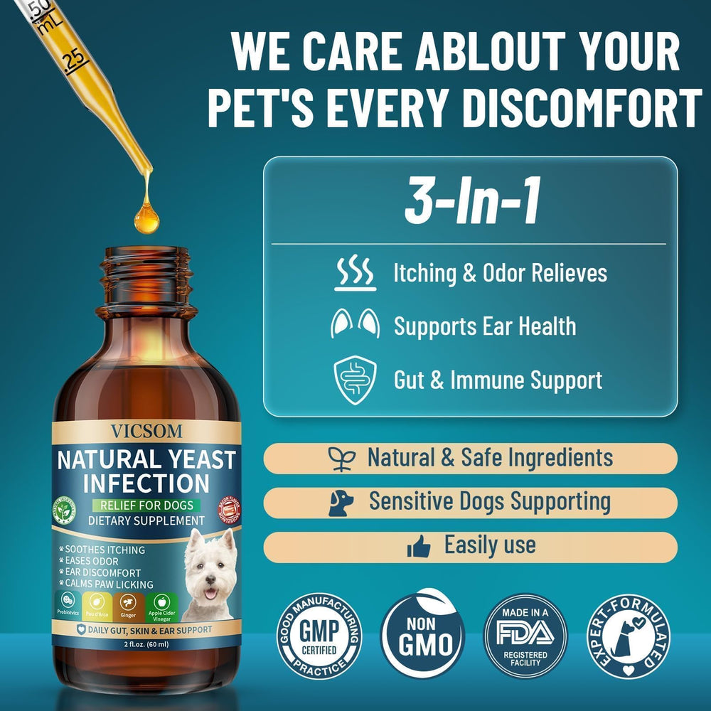 VICSOM: digestion et immunité du chien grâce au gingembre et bromélaïne.