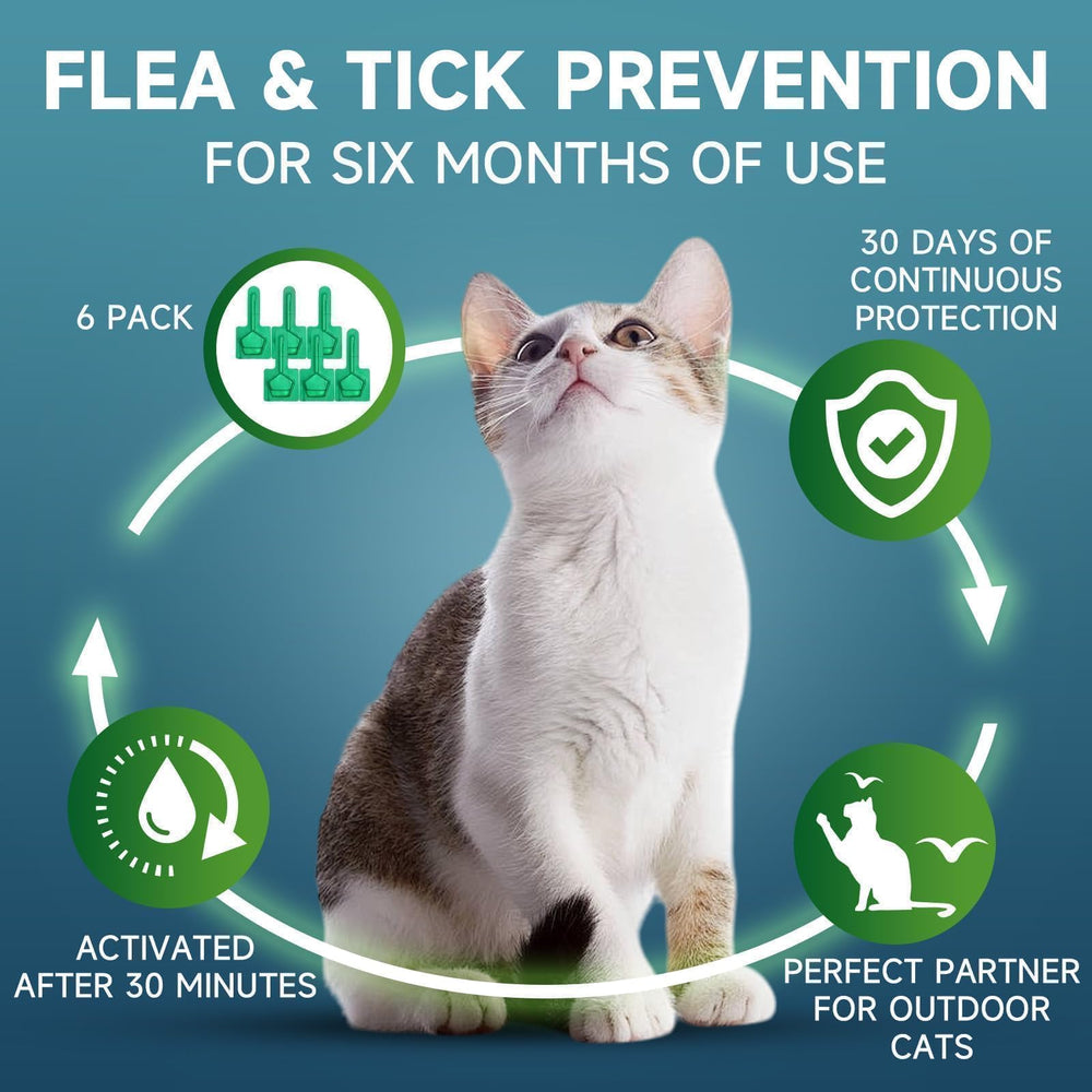 VICSOM cible puces et tiques pour chat.