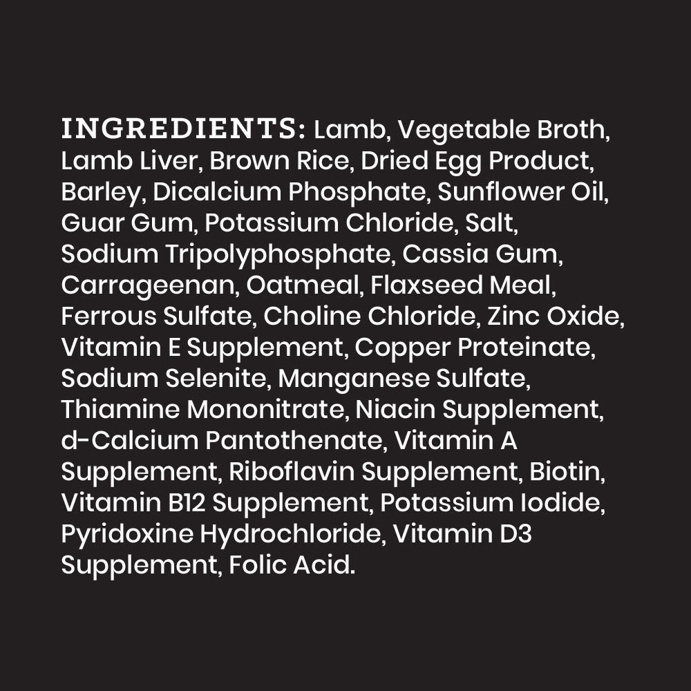 VICTOR pâté agneau et riz adapté pour chiots et chiens adultes actifs.