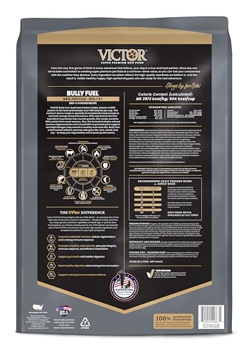VICTOR Bully Fuel – Glucosamine et chondroïtine soutiennent les articulations.
