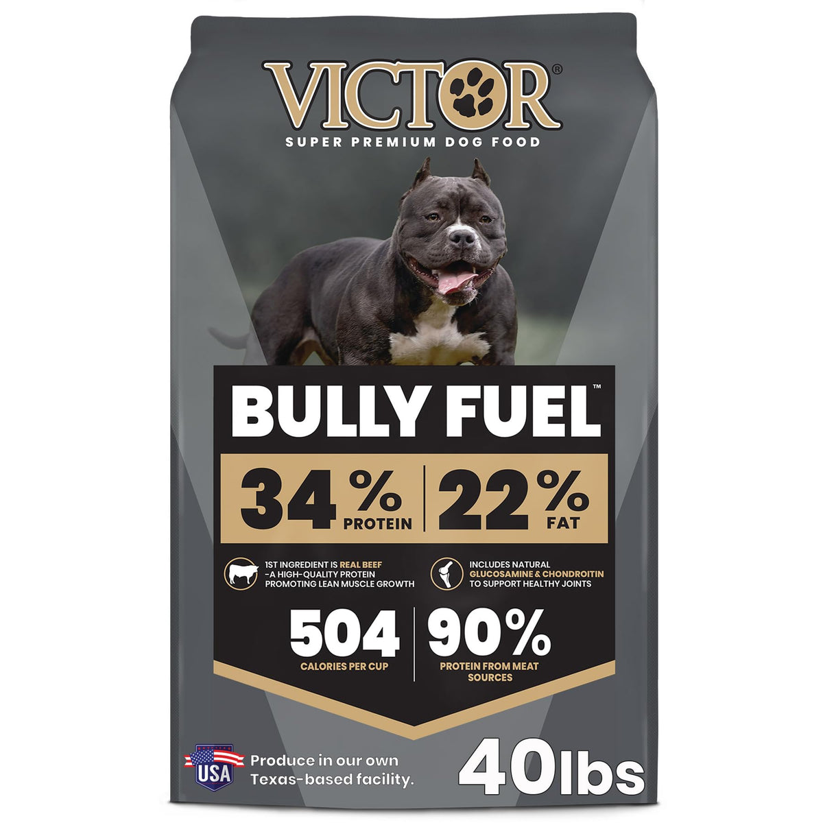 VICTOR Bully Fuel sac design emballage attractif et pratique