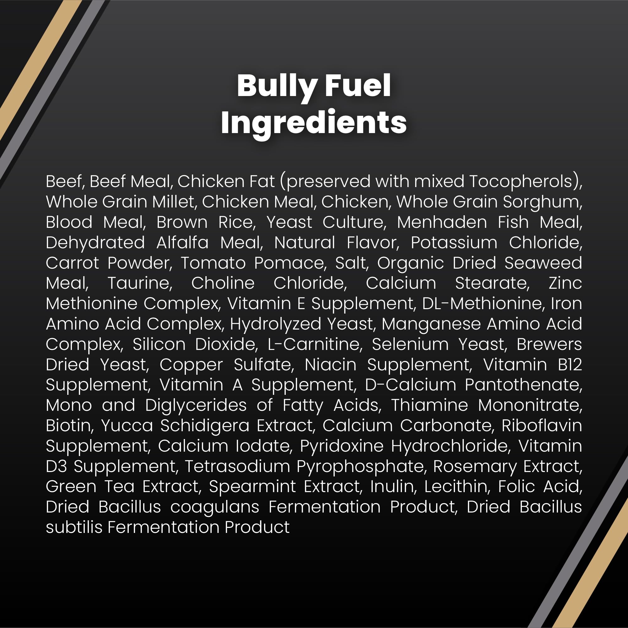 VICTOR Bully Fuel – Soutien articulations grâce à glucosamine.