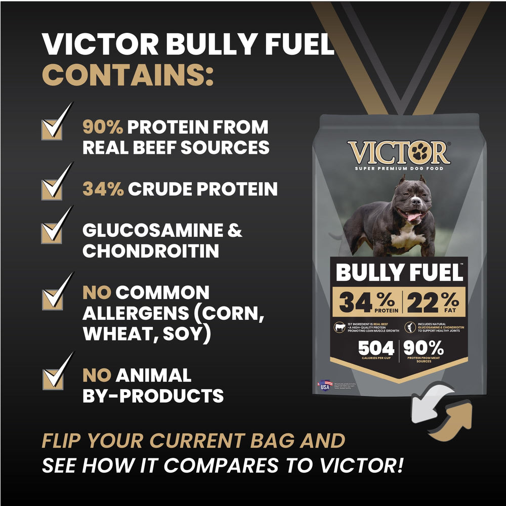 VICTOR Bully Fuel soutien energie regime adapte bouledogues