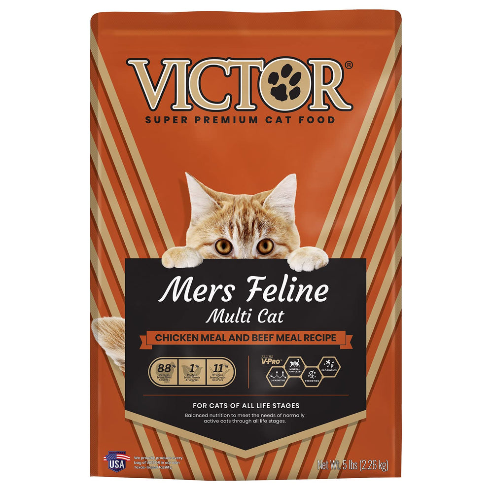 VICTOR croquettes multi-protéines pour énergie et croissance du chat