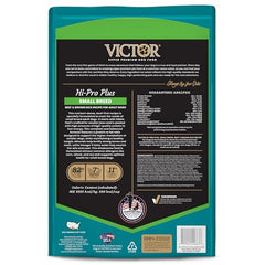 VICTOR Classic Hi-Pro petit chien ingrédients protéiques de qualité pour énergie quotidienne.