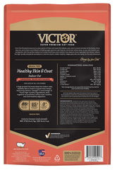 Croquettes VICTOR pour chat, pelage sain et peau brillante.