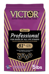 VICTOR croquettes professionnelles 26% protéine pour chiens actifs.