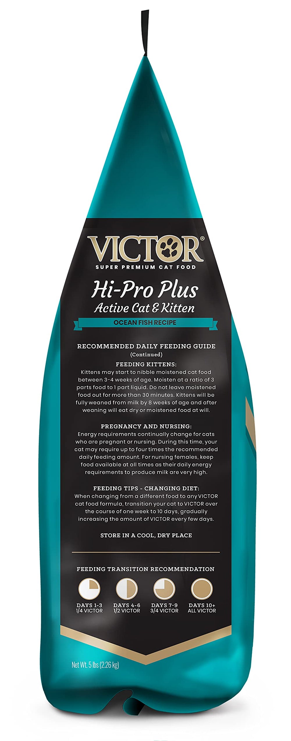 VICTOR Hi-Pro Plus grains-6-pourcent : céréales peu présentes pour un équilibre nutritionnel.