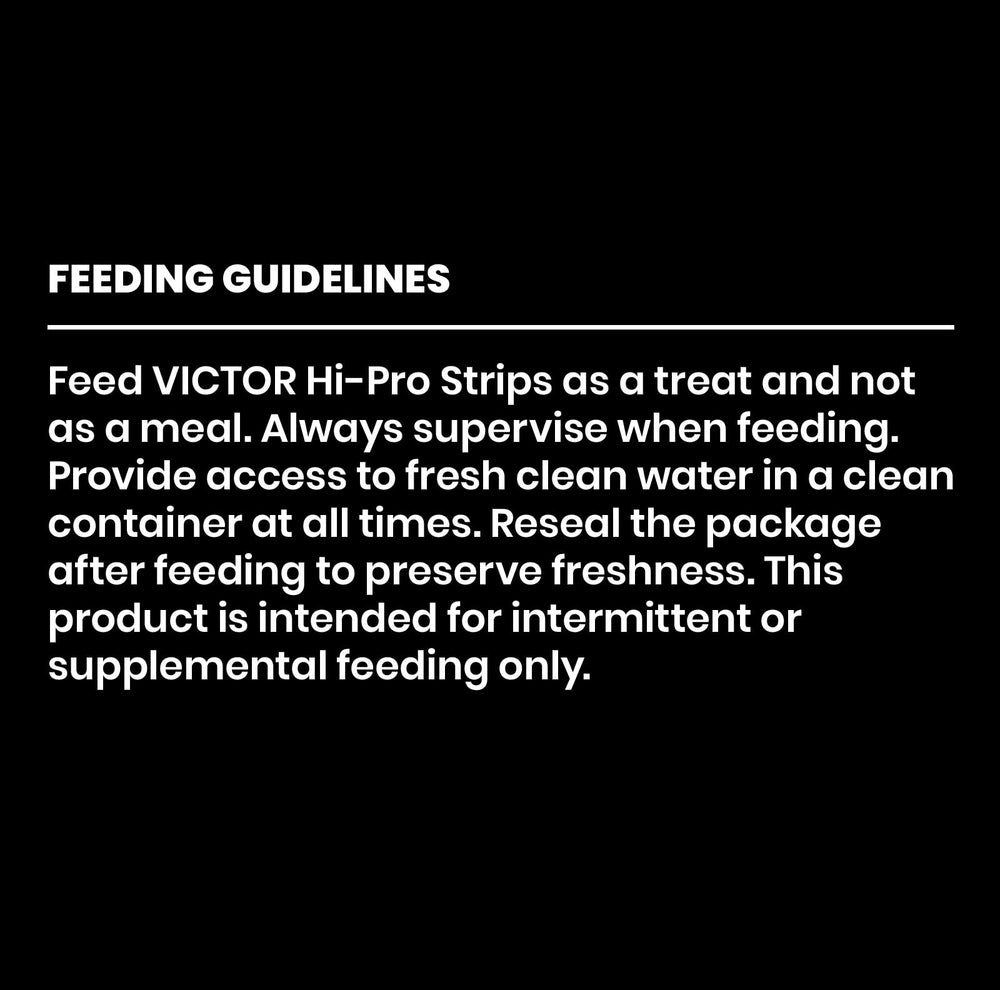 VICTOR Hi-Pro Strips ingrédients premium pour tous les âges
