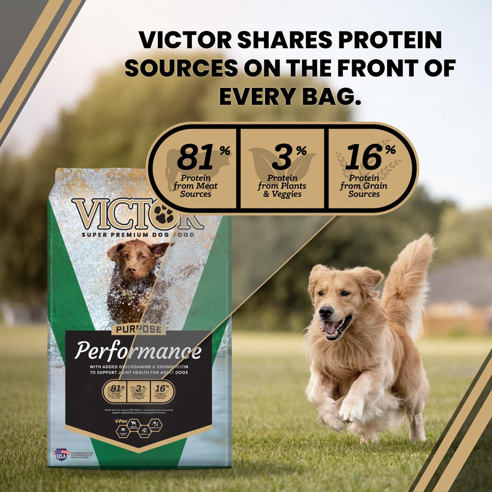 VICTOR Performance mélange VPRO exclusif pour une nutrition optimisée.