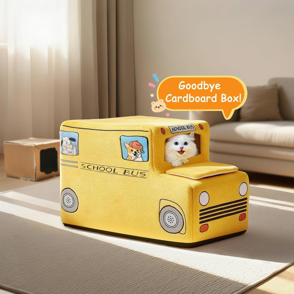 VIEFIN lit-chat bus scolaire design décor, style moderne et ambiance chaleureuse.