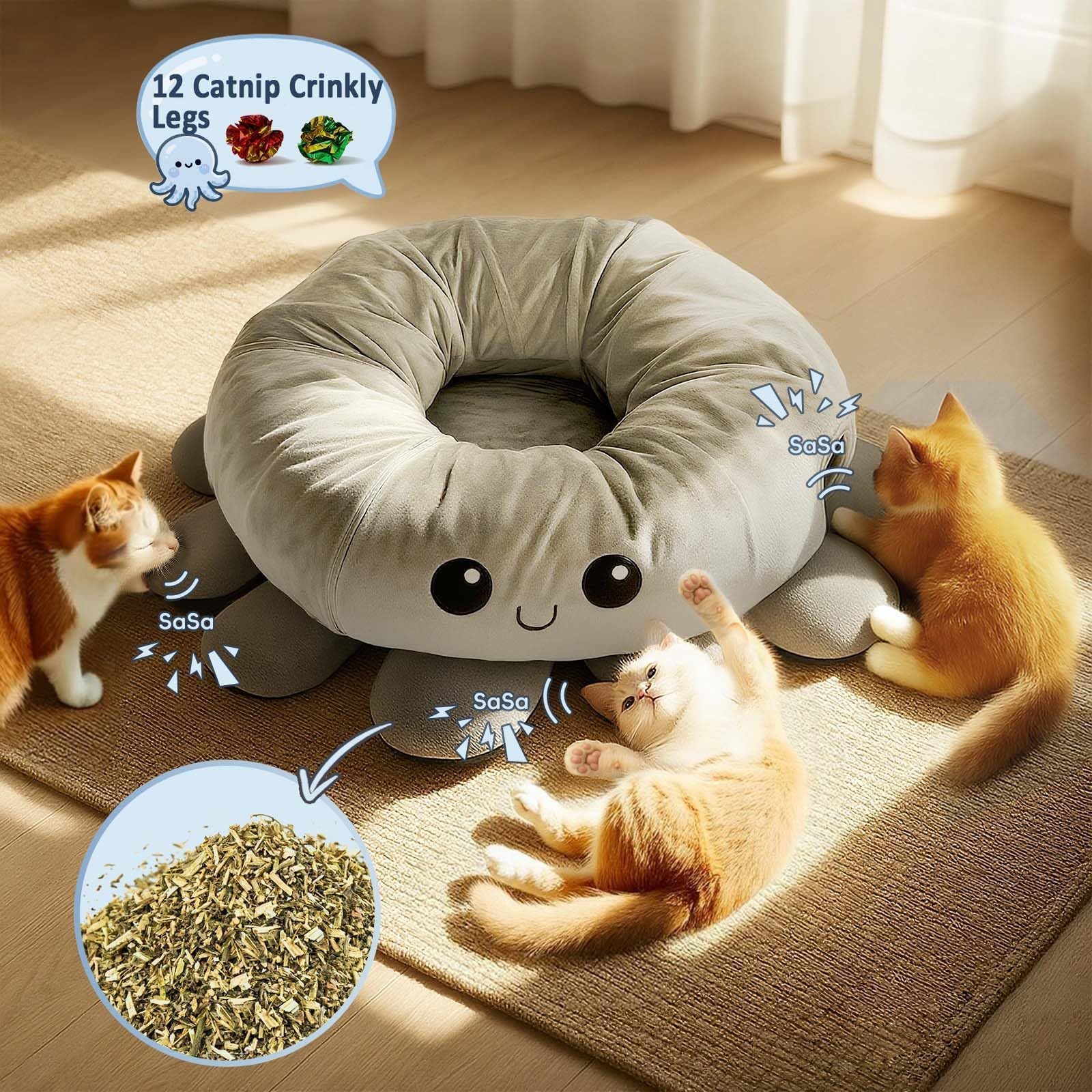 VIEFIN coussin doux en coton PP, confort moelleux et repos.