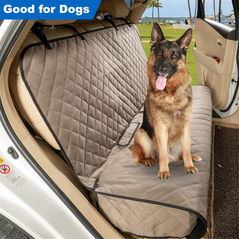VIEWPETS Housse siege voiture lavable: nettoyage facile après les longs voyages.