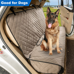 VIEWPETS Housse siege voiture lavable: nettoyage facile après les longs voyages.