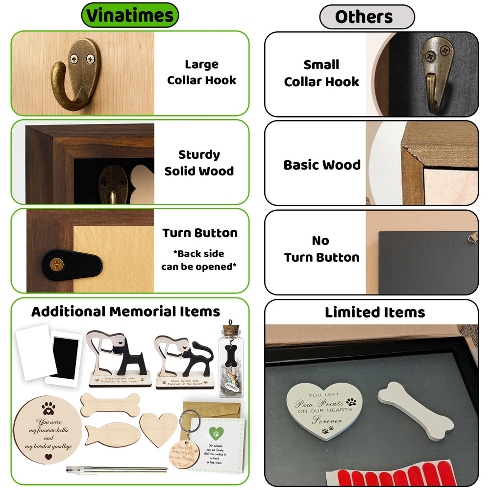 Kit empreinte patte Vinatimes, outil pratique et durable