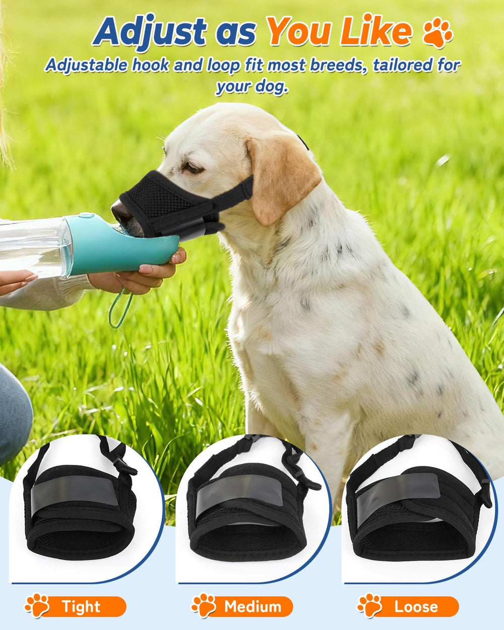 VINCHINI museau doux pour marche avec chien reactif, promenade plus sereine