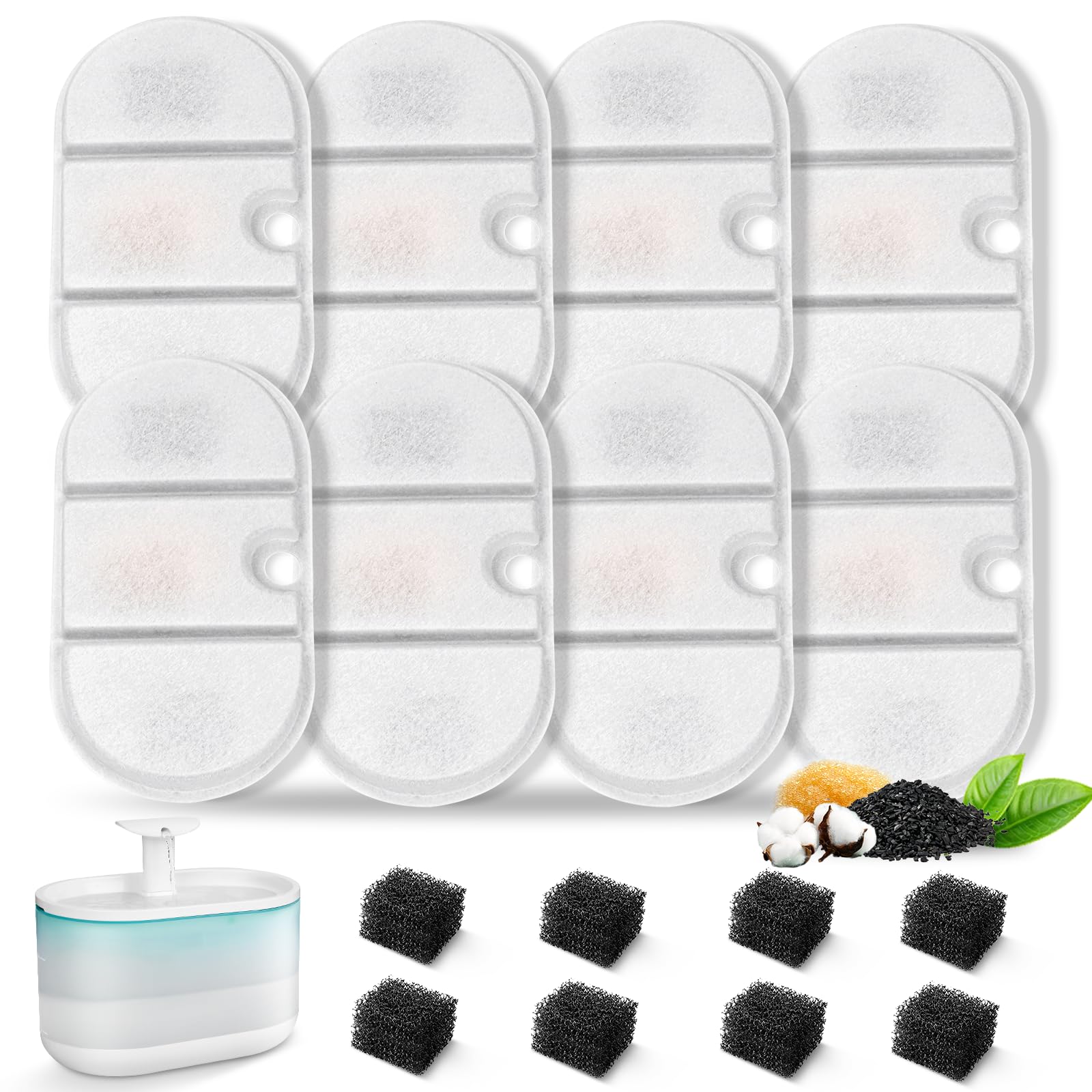 VinDox filtre eau chat PetLibro Capsule pour eau plus fraîche et propre
