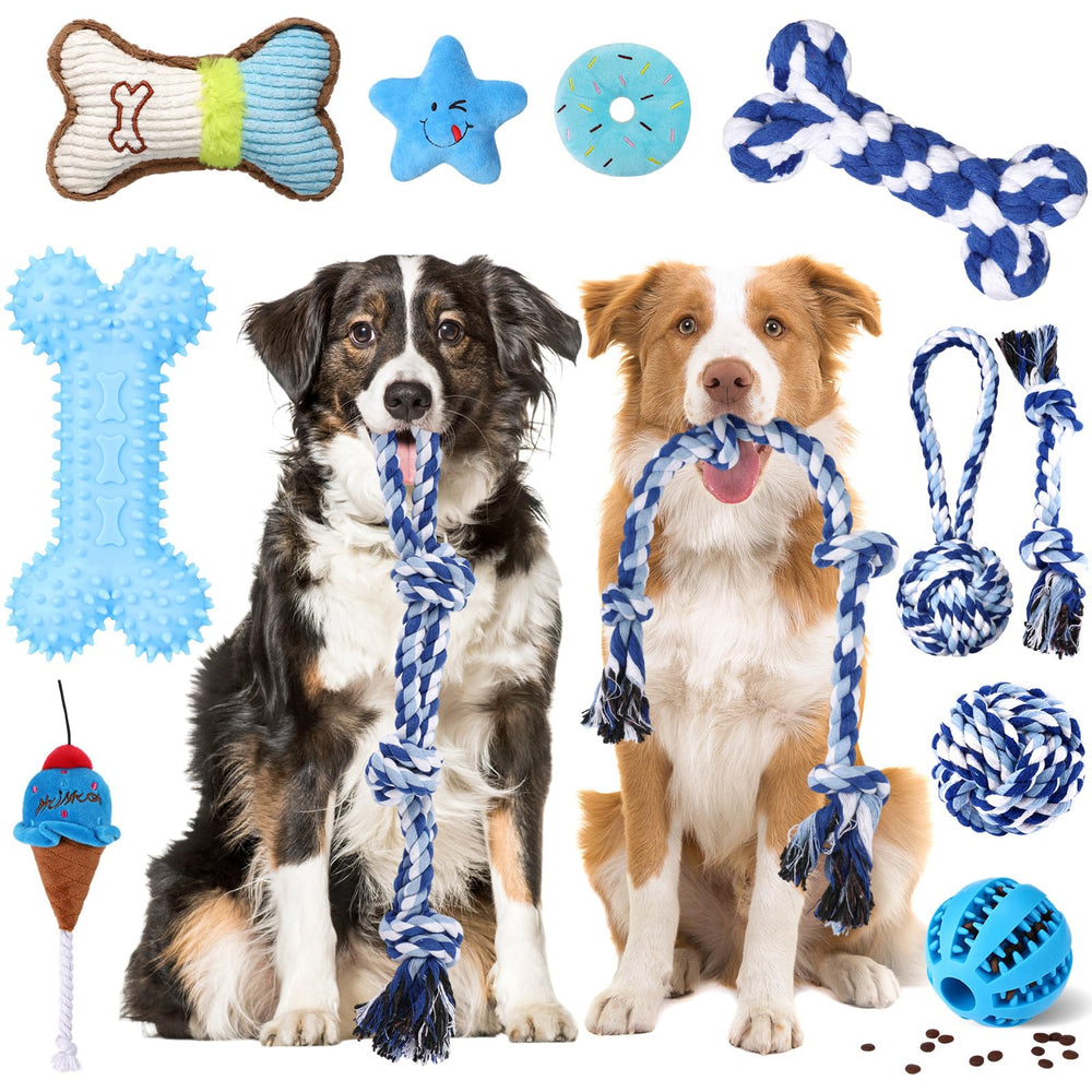 Jouets d’ensemble Vinsot pour chien grand, parfait pour jeux et distraction.