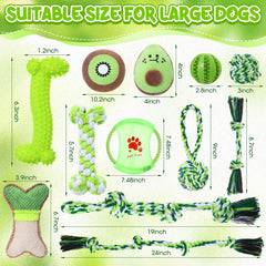 Jouet corde de tirage Vinsot pour chiens actifs et forts.