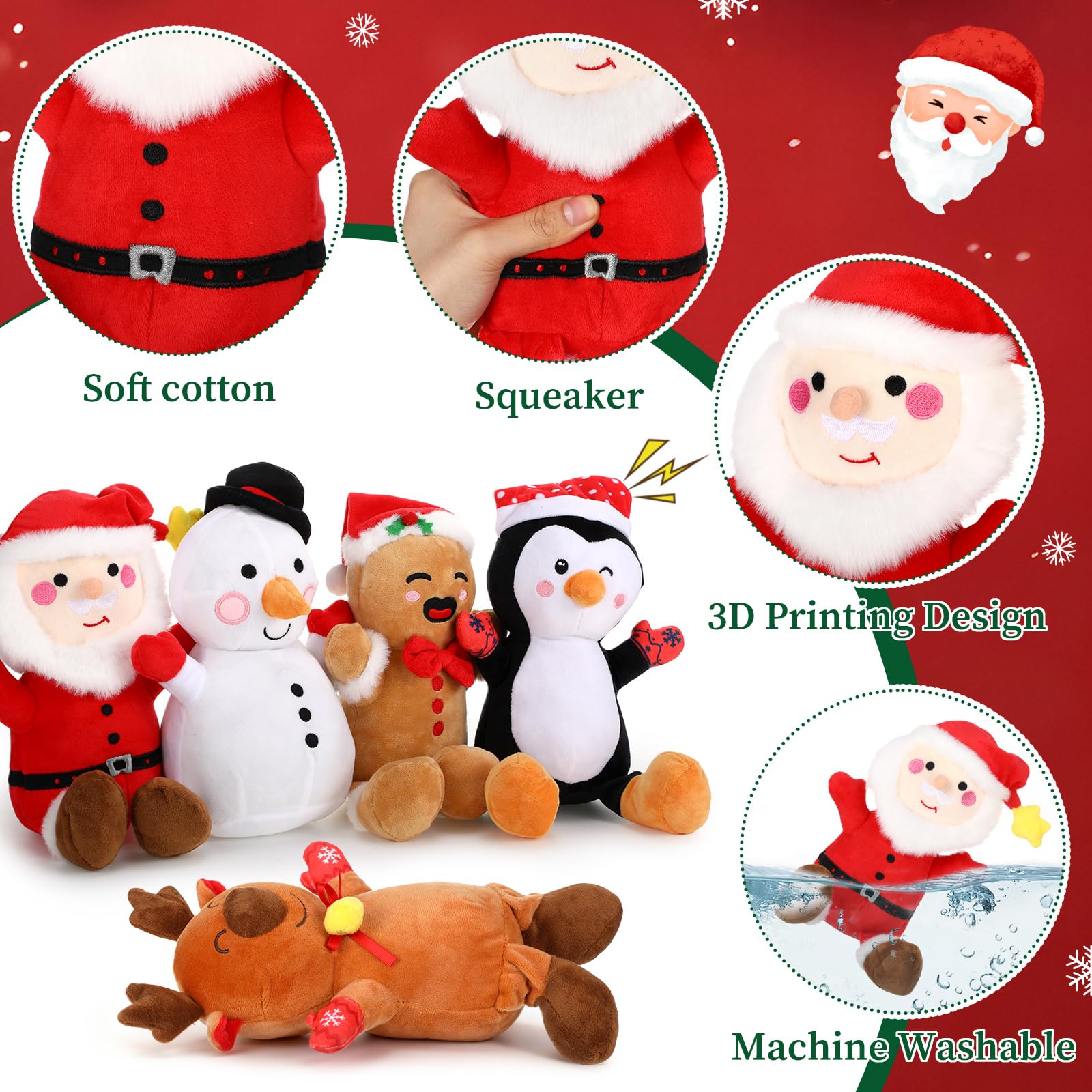Pingouin Vinsot peluche: jouet sonore pour distraction et exercice.