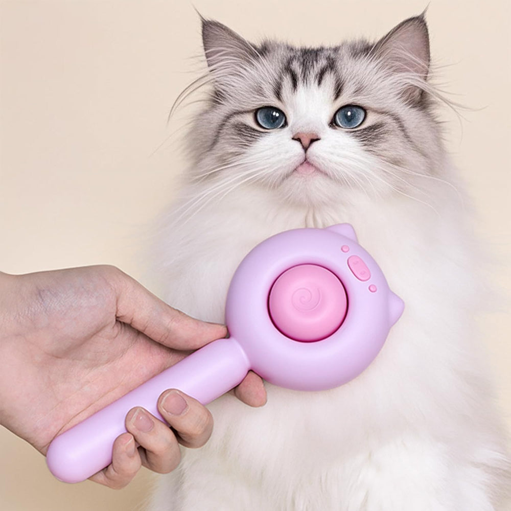 Brosse VIOJOJO pour chat à poils longs, démaillage efficace.