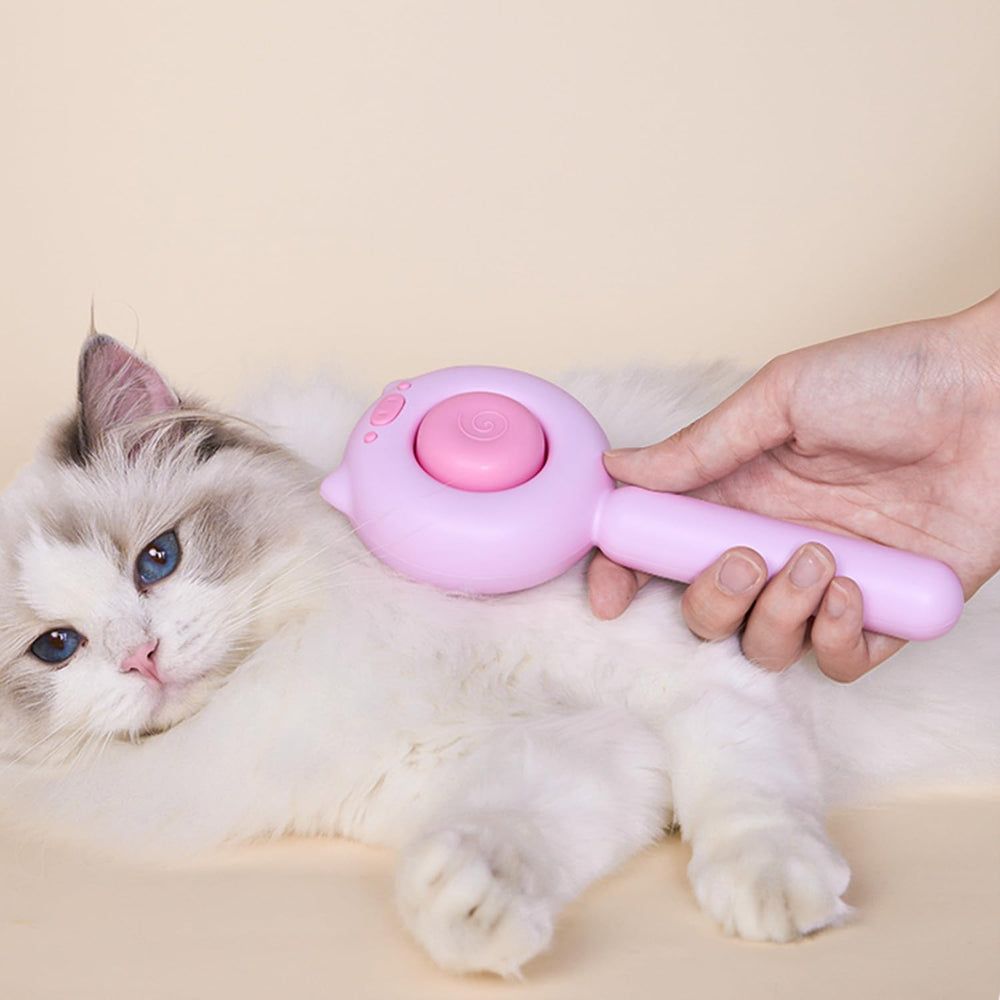 Brosse VIOJOJO avec poignée antidérapante, toilettage plus confortable.