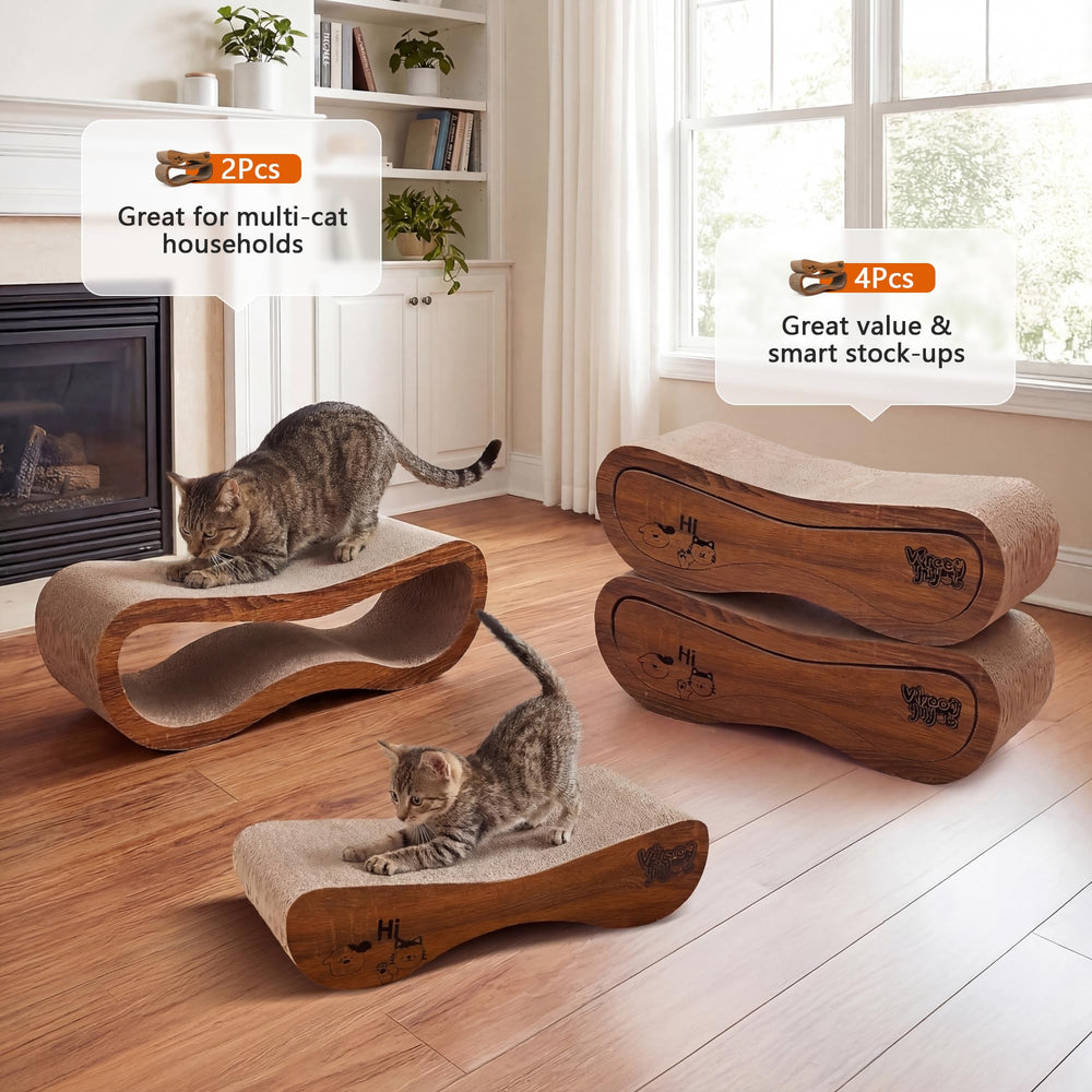 VIRAAGYIYOU grand format 70 cm, espace généreux pour chats.