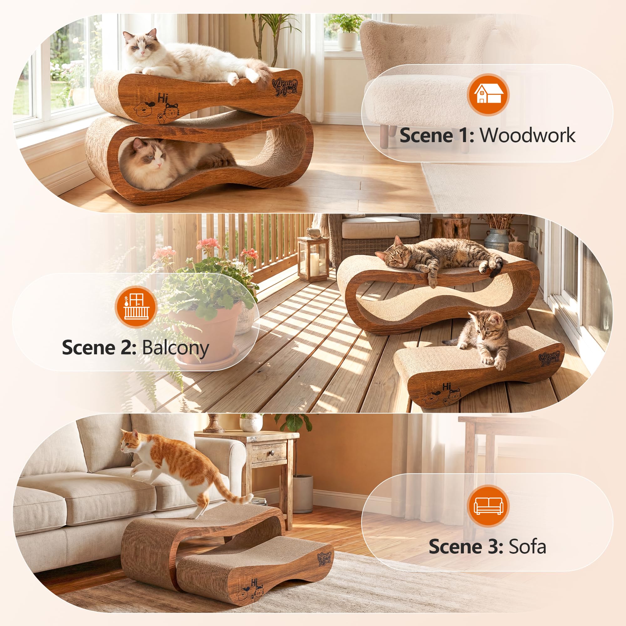 VIRAAGYIYOU petit format 62 cm, solution compacte pour petits espaces.