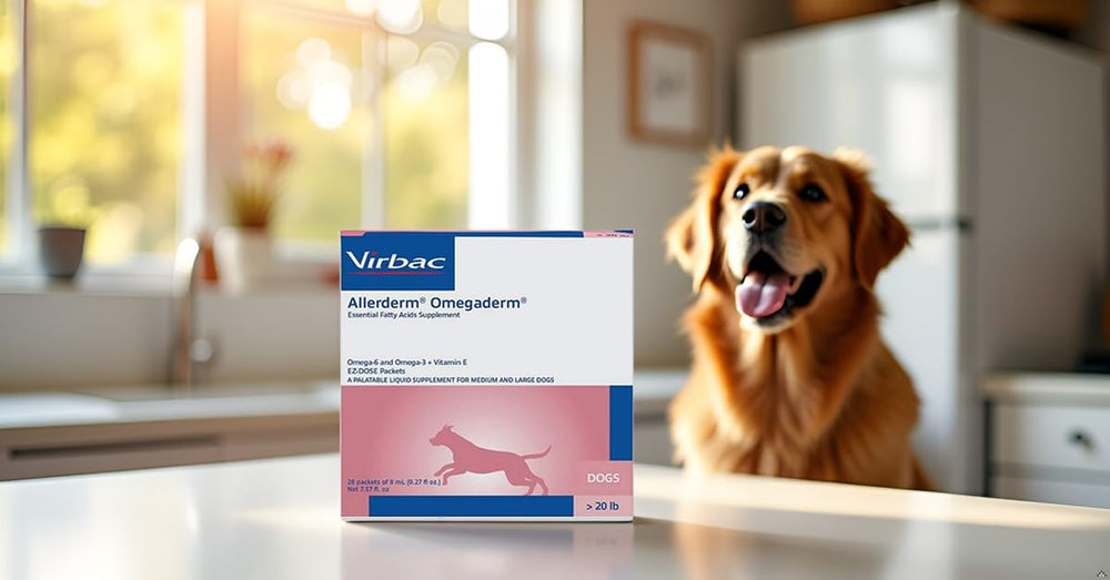 Pelage plus vivant grâce à ALLERDERM OMEGADERM.