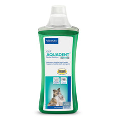 Virbac C.E.T. AQUADENT FR3SH, bouteille pratique pour l'hygiène dentaire quotidienne des chiens et chats