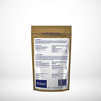 Emballage Virbac C.E.T. montrant 30 bouchées pour petit chien.