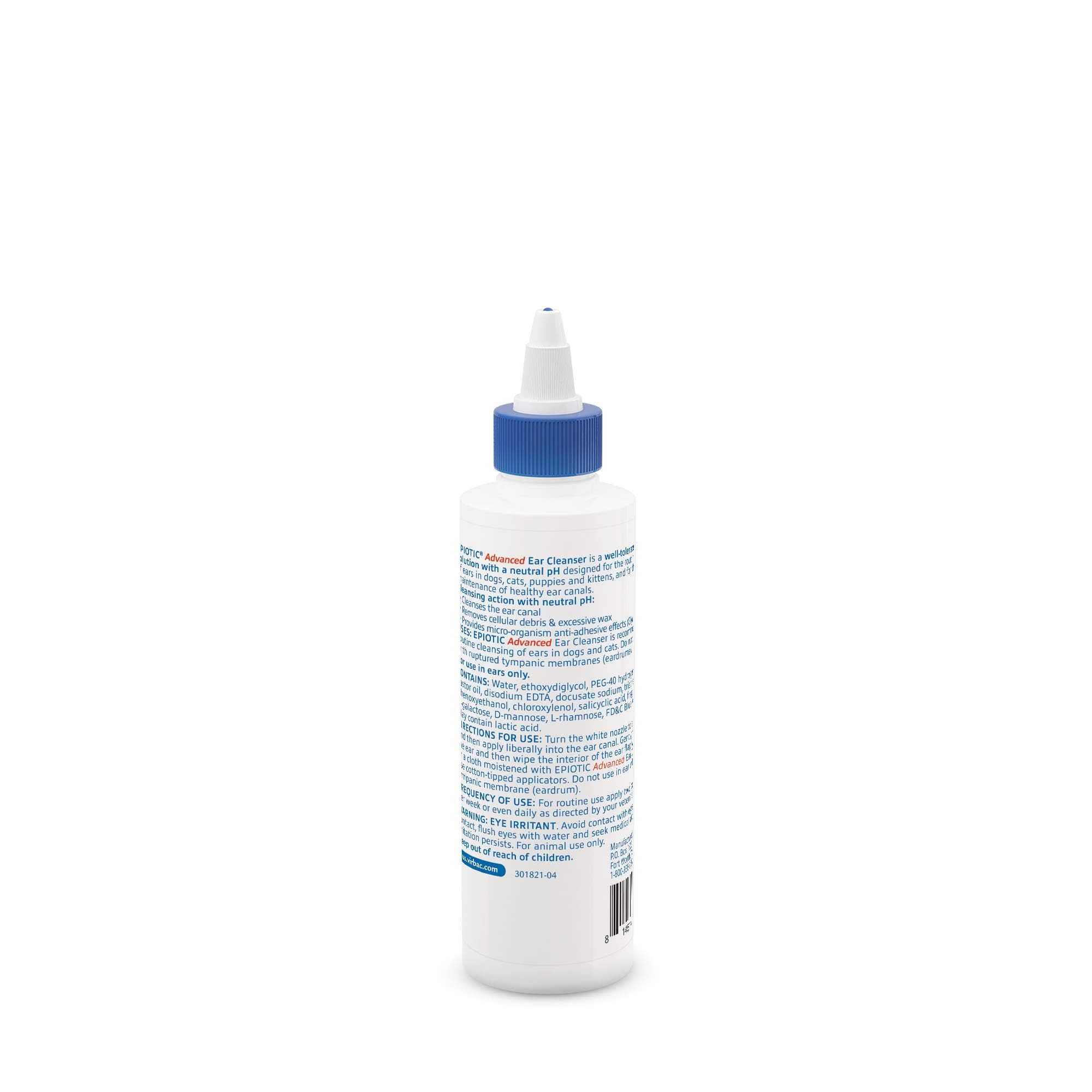 Virbac EPIOTIC technologie anti-odeur – élimination des odeurs et fraîcheur.