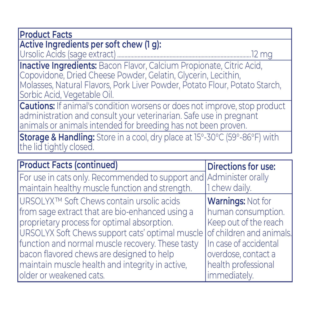 Virbac URSOLYX science et recherche, formule adaptée et absorption optimisée.