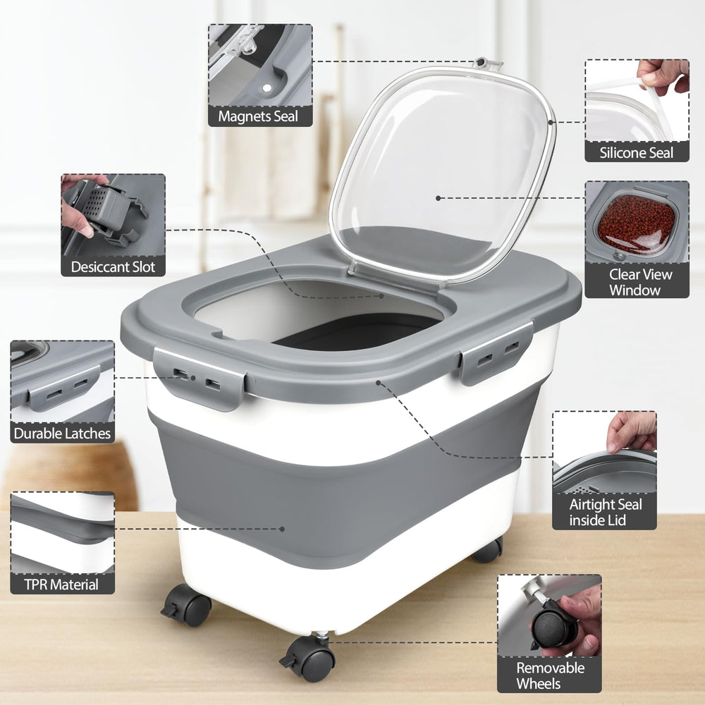 Matériau sans BPA et étanchéité du conteneur Viretec.