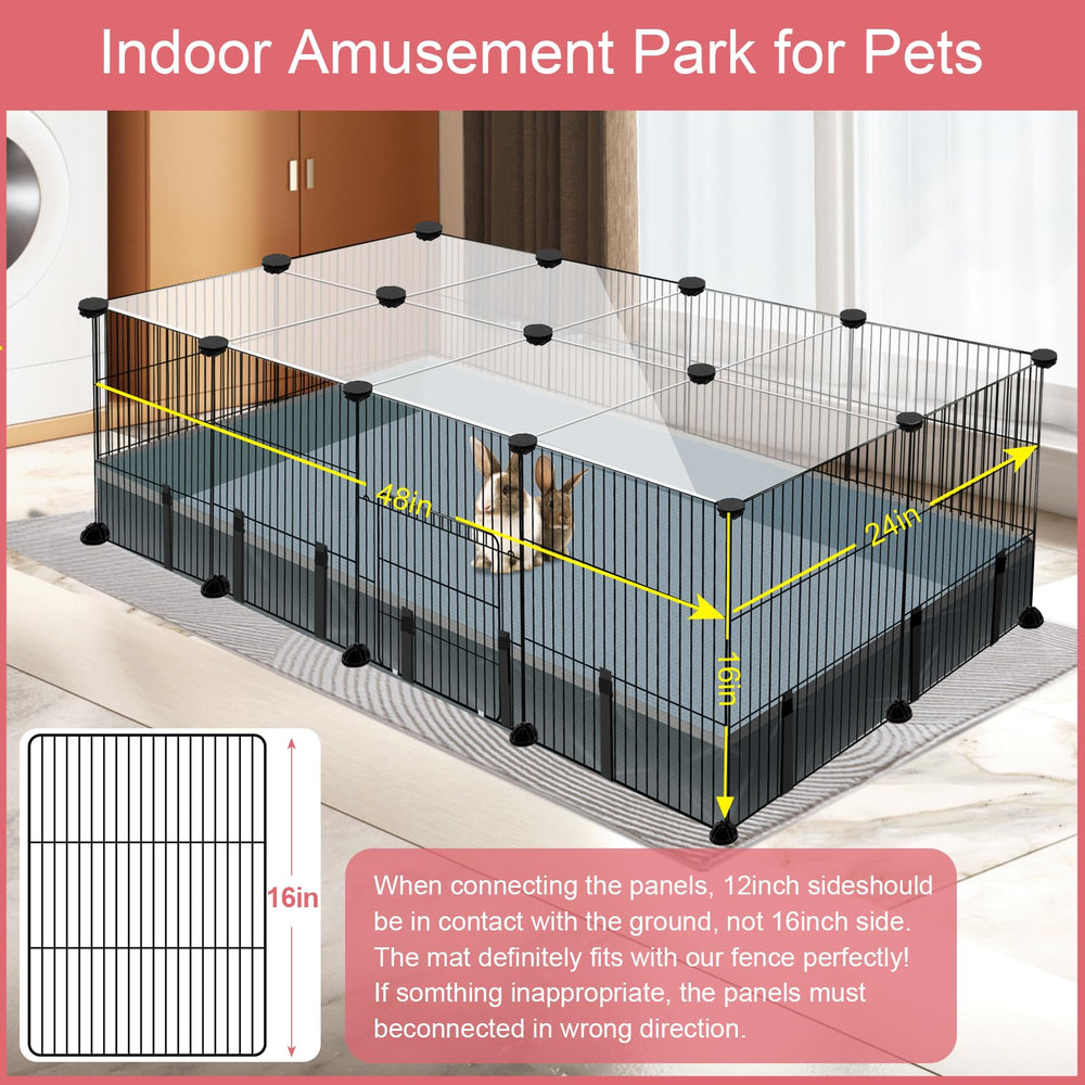 Viscoo cage polyvalente pour petits animaux adaptée intérieur et extérieur.