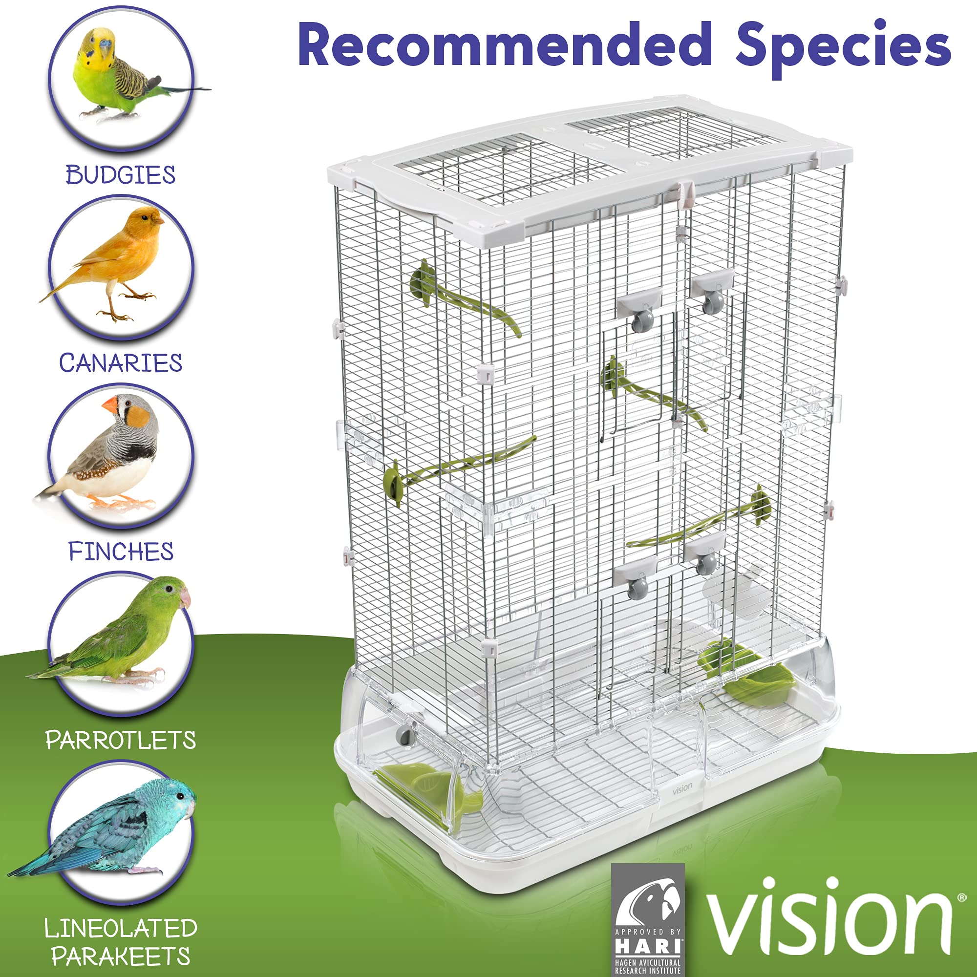 Vision M02 assemblage rapide par clic, installation facile.