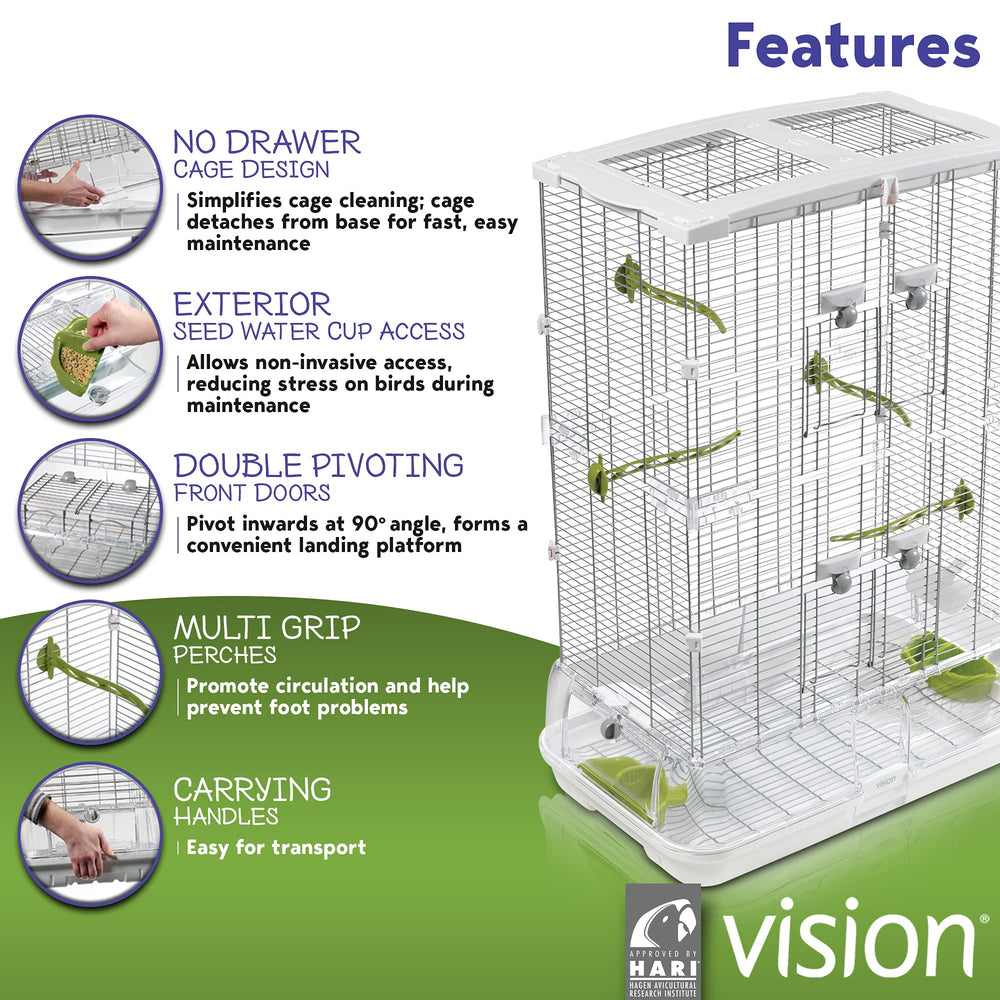 Vision M02 protections contre les déchets, garde l’intérieur propre.