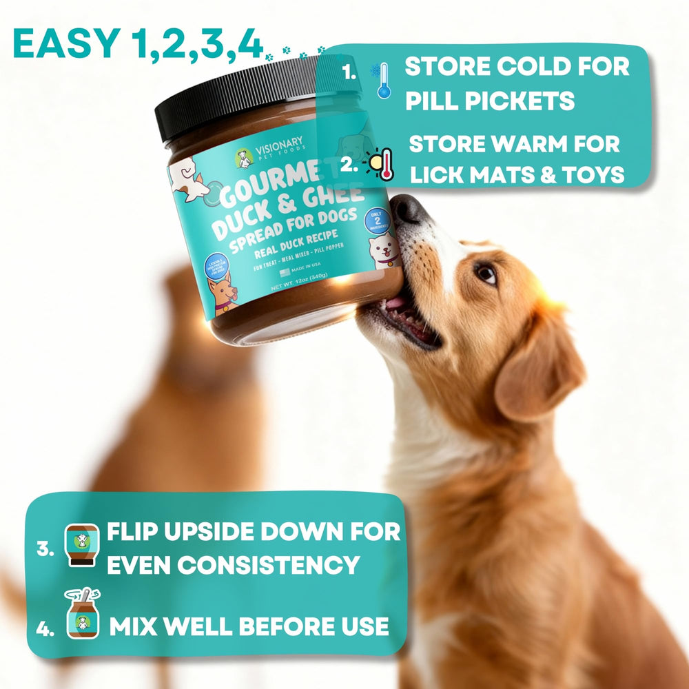 Visionary Pet Foods Pâte de Canard, option d'abonnement économique pour ne jamais manquer.