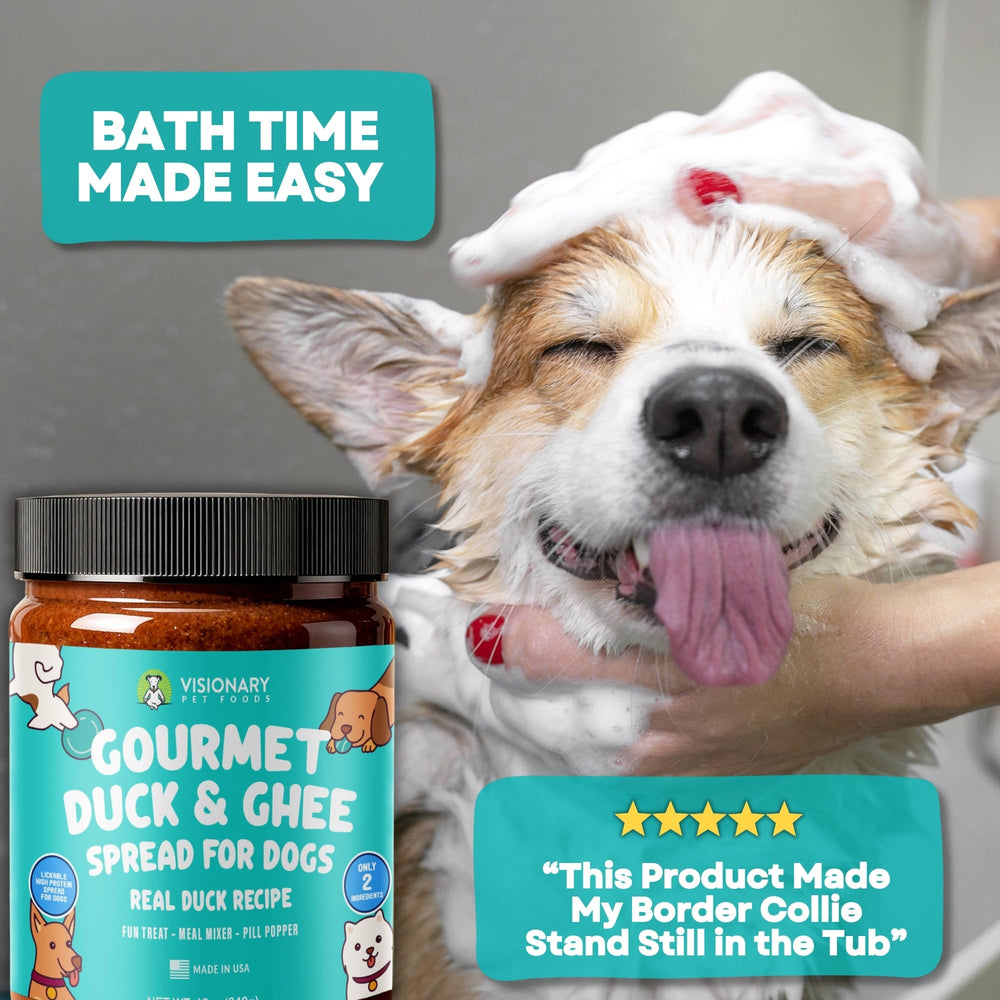 Visionary Pet Foods Pâte de Canard — fabriquée aux États-Unis avec traçabilité.