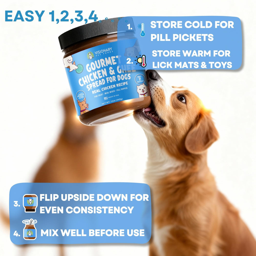 Visionary Pet Foods Protéines élevées: complément nutritif pour les repas quotidiens.