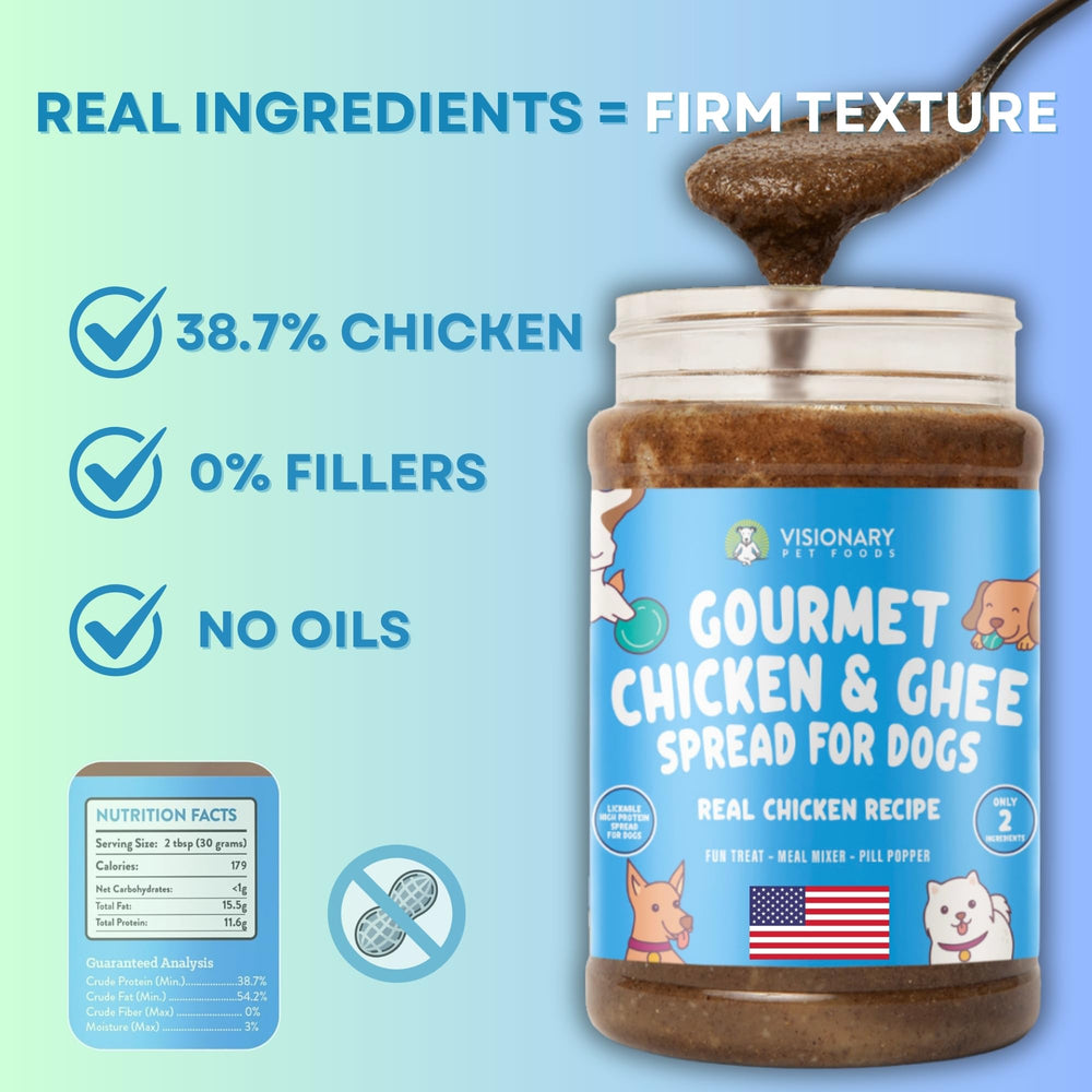 Visionary Pet Foods Sans sucre et sans additifs: option plus saine pour votre chien.