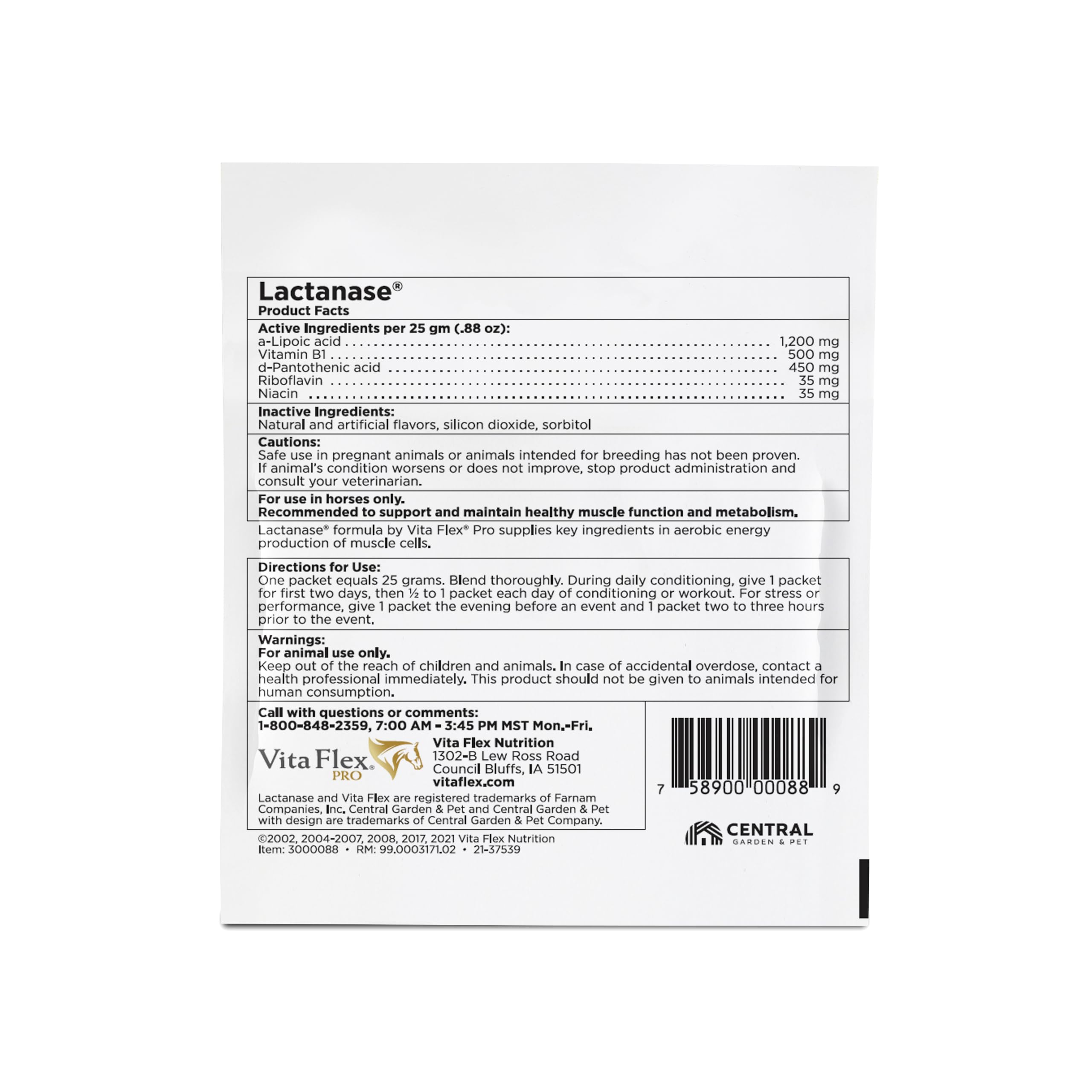 Vita Flex Pro Lactanase – endurance pour compétitions exigeantes.