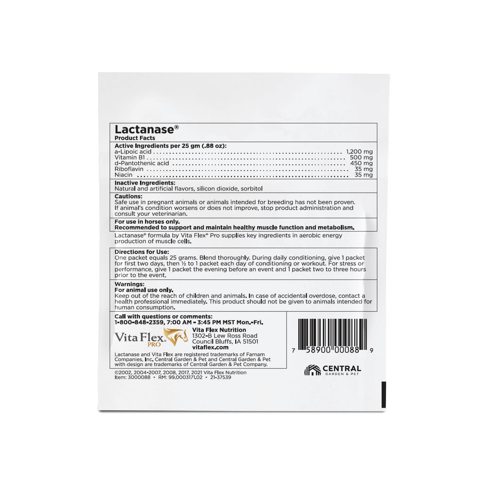 Vita Flex Pro Lactanase – endurance pour compétitions exigeantes.
