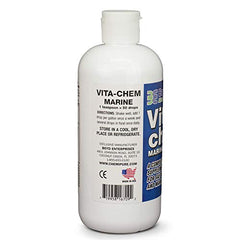 Étiquette claire sur Vitachem Marin Boyd Enterprises pour identification rapide.