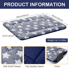 Face réversible du tapis VitalCozy pour saisons froides et chaudes.