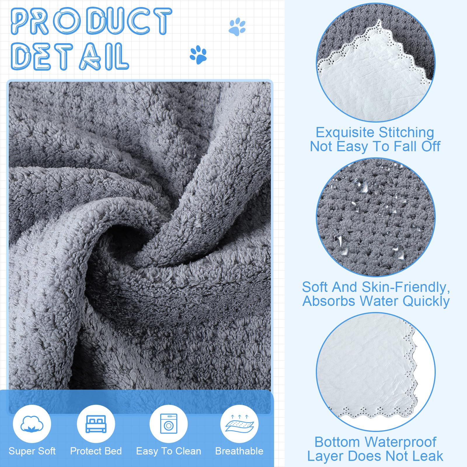 VitalCozy membrane imperméable protège sols et meubles.