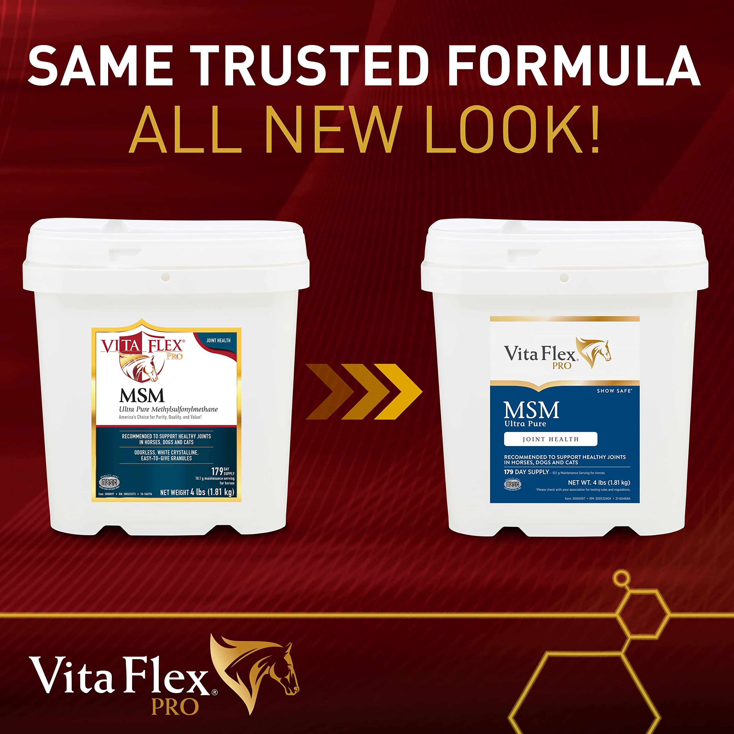 Vita Flex MSM, dosage facile, mélange facile avec repas
